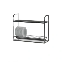 Stainless Steel Plate and Glass Rack PTS-2-940