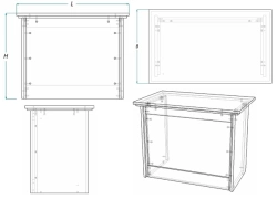 Presidential Table for Meetings and Writing - Z.STPR Series