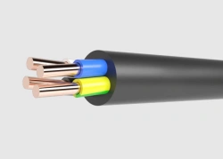 Low Fire Hazard Copper Wire Power Cables with PVC Insulation
