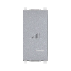LED Dimmer Switch 200W, 230V, Silver, Model 72205.S