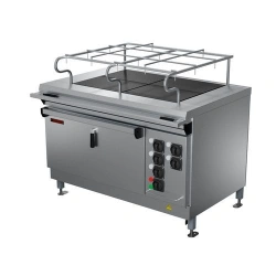 Electric Marine Stove with Four Burners and Baking Oven PSE-0.48SH