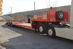 Semi-Trailer 9853 with Metal Platform and Sides Model 9853-0000040-01 to 9853-0000040-07