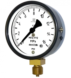 Pressure Gauge MP3-U for Non-Aggressive Liquids and Gases