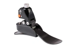 Carbon Fiber Foot with Hydraulic Ankle for Amputation Support