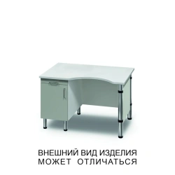 Microscope Workbench with Swing Door, Drawer Shelf, and Screen