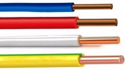 PVC Insulated Copper Wire, PУВ Model 1 - 3 Cores, 0.5 - 400 mm²