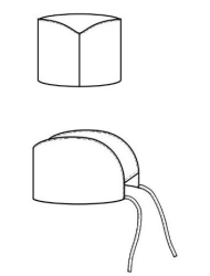 Lightweight Production Pollution Protection Cap, Model "ЧШФ