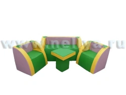 Soft Furniture Set "Slava" "Nellia" - Armchair and Sofa