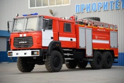 Fire Truck Tanker AC-9, Type 5883, Modification 58814J, Ural-4320-78 Chassis