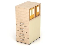 Modern Series K14 Side Cabinet with Top Unit