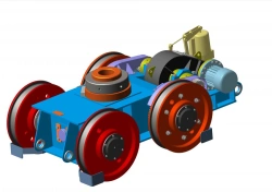 Self-Propelled Slipway Trolley 11-TS13-800000.00 for Shipbuilding