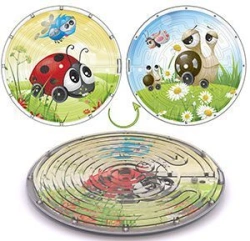 Double-Sided Labyrinth Game