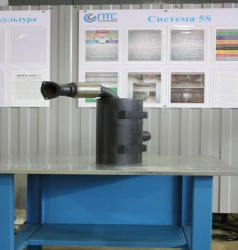 Exhaust System for Excavator-Loader PTS 995-1201010-23