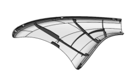 Secondary Brake Lever Cover for GARNITURE G 96824898ZD