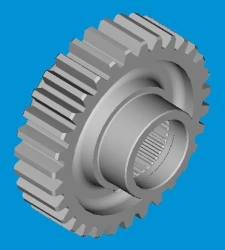 Industrial Gear 2601-12-9 for CHTRA Wheel Machines
