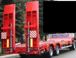 Three-Axle Trailers 8376L3 (Modification 837673) for Heavy Loads
