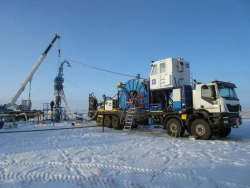 Coiled Tubing Unit for Well Maintenance and Repair UKRS-40
