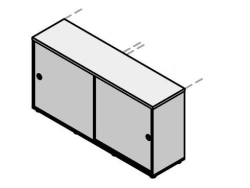 Office Wooden Combination Cabinet "Rio Base