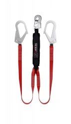 Safety Lanyard with Shock Absorber, Model ABS712