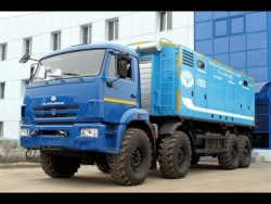 Mobile Compressor Station for Specialized Vehicles - Autonomous Air and Nitrogen Source