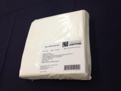White Absorbent Cloth 25x25 cm, 100 Pack - LS-15.25.25.100.GELMON
