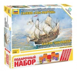 Spanish Ship San Martin Gift Set