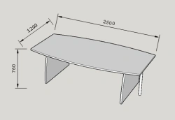 Conference Table 017/2019 - Durable and Stylish