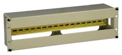 Horizontal DIN Rail for 19” Telecommunications Cabinet