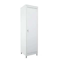 Medical Metal Wardrobe for Healthcare Personnel Clothes, Single Section, One Door, SHGO-1.1