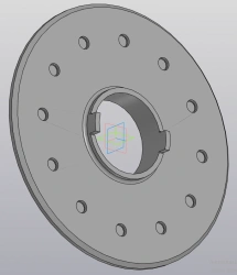 VGK 74.20.10.081 Bushing for Tram Wheel Assembly