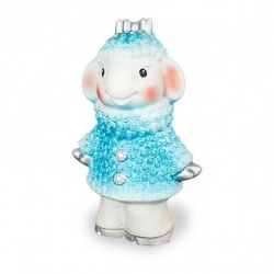 Cute Sheep Toy in Fur Coat