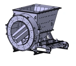 Fuel and Drying Agent Inlet Pipe Assembly for Mill Rotor
