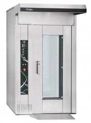 Rotary Baking Oven RPSh-16-6-4 with Cart TSHG-16-6-4, 16 Levels 600x400mm