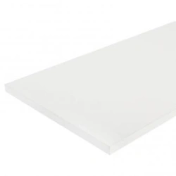 White Kitchen Bar Counter RAL 9003 - Wall-Mounted