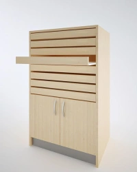 Compact Magazine Holder by Edelwood