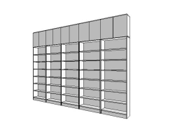 Five-Section Shelving Unit ST-13