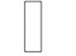 Steel Reception End Panel 15 530 for Professional Use