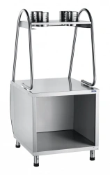 Cutlery and Tray Dispensing Counter