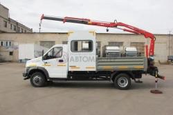 Mobile Workshop with Crane, Model 2322NB on GAZ C Chassis