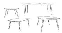 School Dining Table for Students