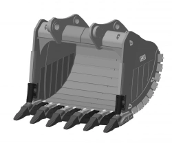 Heavy-Duty Rock Bucket 15m3 RD-270.29(15).XS252.HEHY-X1