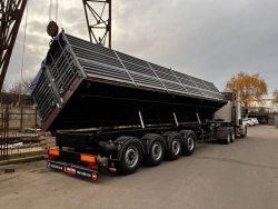 Side Dump Semi-Trailer 85337 Model 853373 for Bulk Cargo