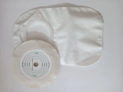 Two-component Undrainable Stomplast Colostomy Bag with Soft Backing