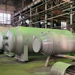 Shell-and-tube heat exchanger unit AVO pos.X-104 AVZ-14.6-J-1.6-B5/8-A-6