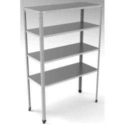 Adjustable Industrial Shelving Rack for Food Service - OPTIMA Series