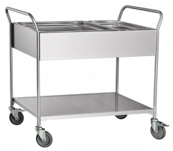 TS-100 Serving Trolley for Efficient Food Service
