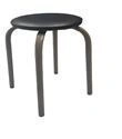 Round Stool with Metal Frame