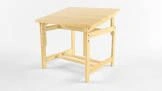 Wooden Student Desks for Educational Institutions 6500.319136.000