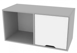 Right Antresol Storage Unit 900x420x458mm