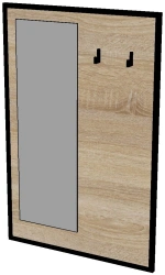 Kyoto Mirror Coat Rack, Art. KZV1